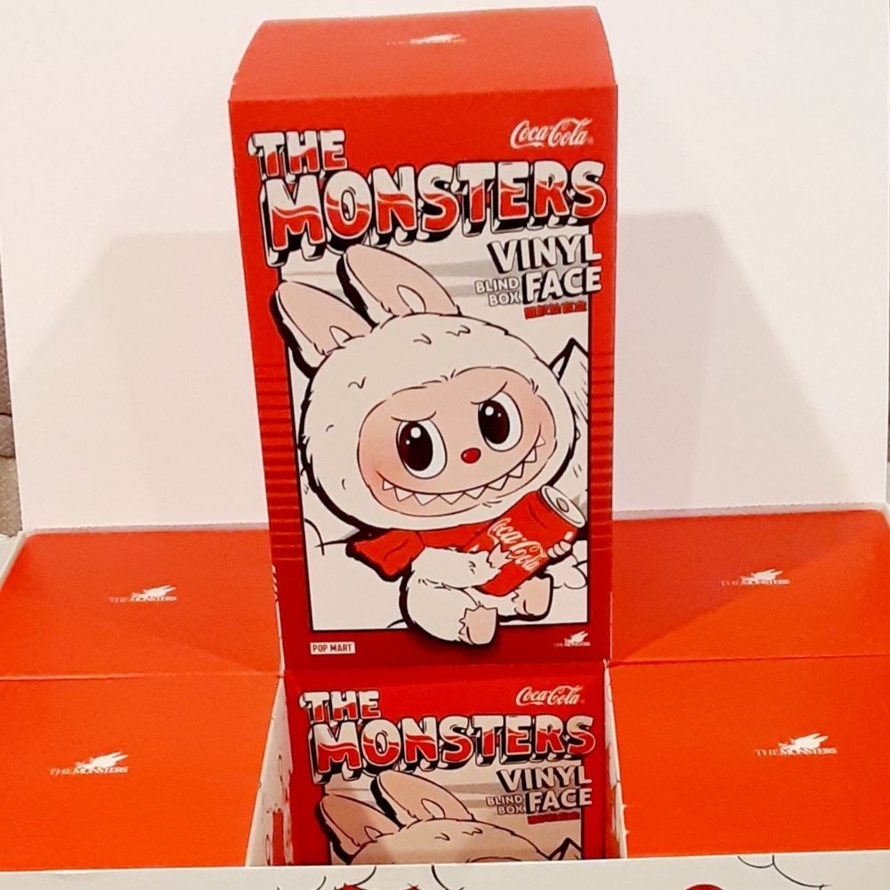 Pop Mart The Monsters Coca-Cola The  Vinyl Face Blind Box With Authentic Seal